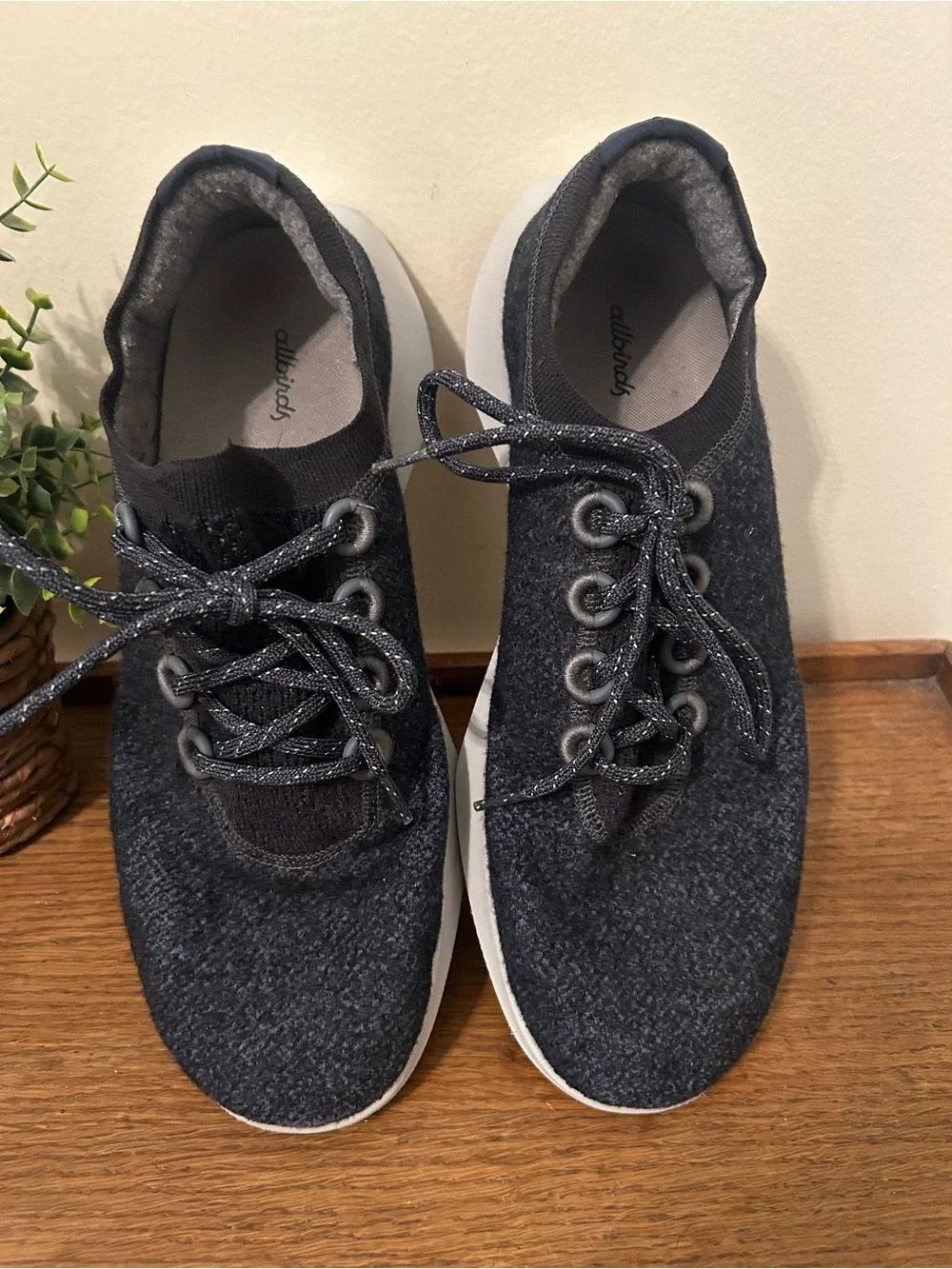 Allbirds Wool Dasher Mizzle Shoes Men's Size 13 Running Sneakers Blue